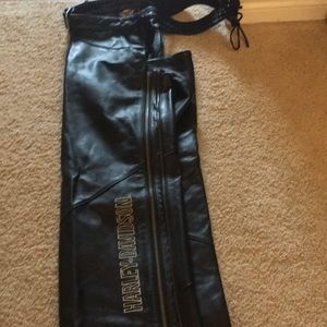 Woman’s leather chaps great condition